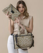 Μοντέρνα υφασμάτινη Tote bag Fragola - Image 3